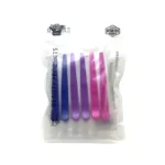 Nano Absolute Barber Shop Renkli Saç Ayırma Maşası 6 Adet - Görsel 2