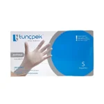 Tunçpek Vinyl Eldiven Pudrasız 100 Adet S - Görsel 2