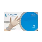 Tunçpek Vinyl Eldiven Pudrasız 100 Adet M - Görsel 2