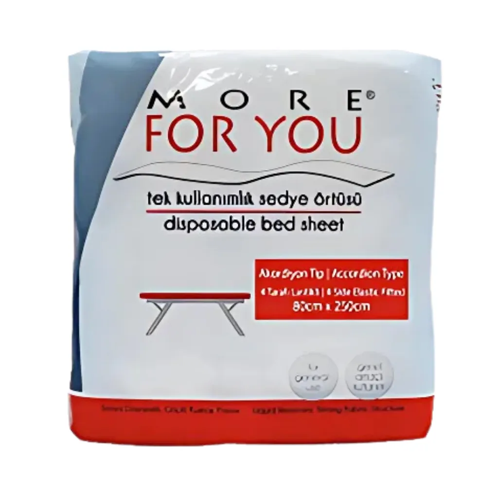 More For You Tek Kullanımlık Sedye Örtüsü 50 Adet