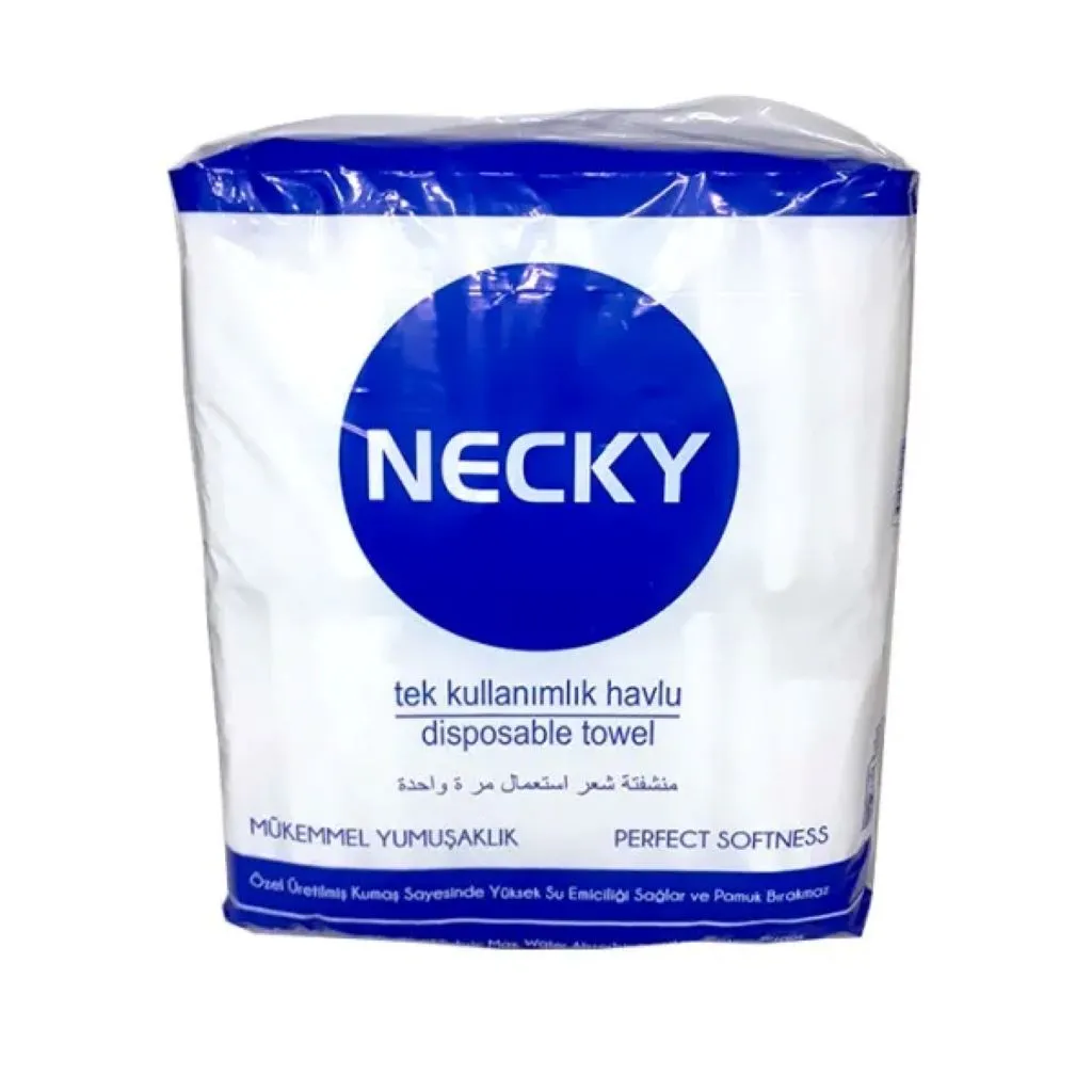 kuaför-marketim-more-for-you-necky-tek-kullanımlık-havlu-70-40-cm-100-adet (1) Necky Tek Kullanımlık Havlu (Tekli Paket) 100'lü - Görsel 1