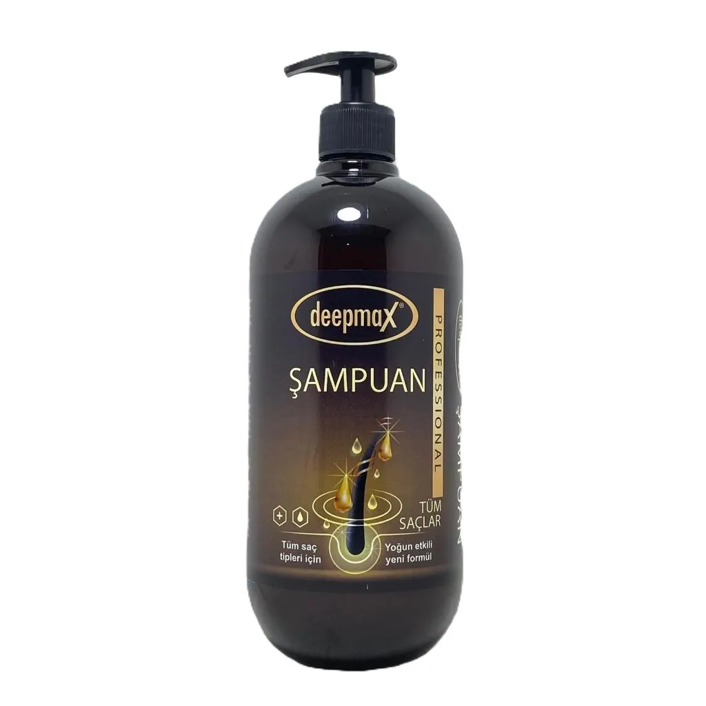 kuaför-marketim-deepmax-Şampuan-1000-ml Deepmax Şampuan Klasik 1 Litre - Görsel 1