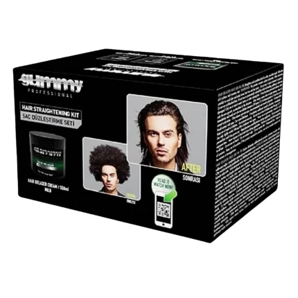 Gummy Saç Düzleştirme Seti