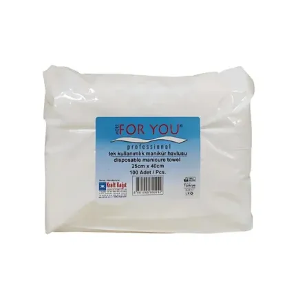 More For You Tek Kullanımlık Manikür Havlusu 100’lü