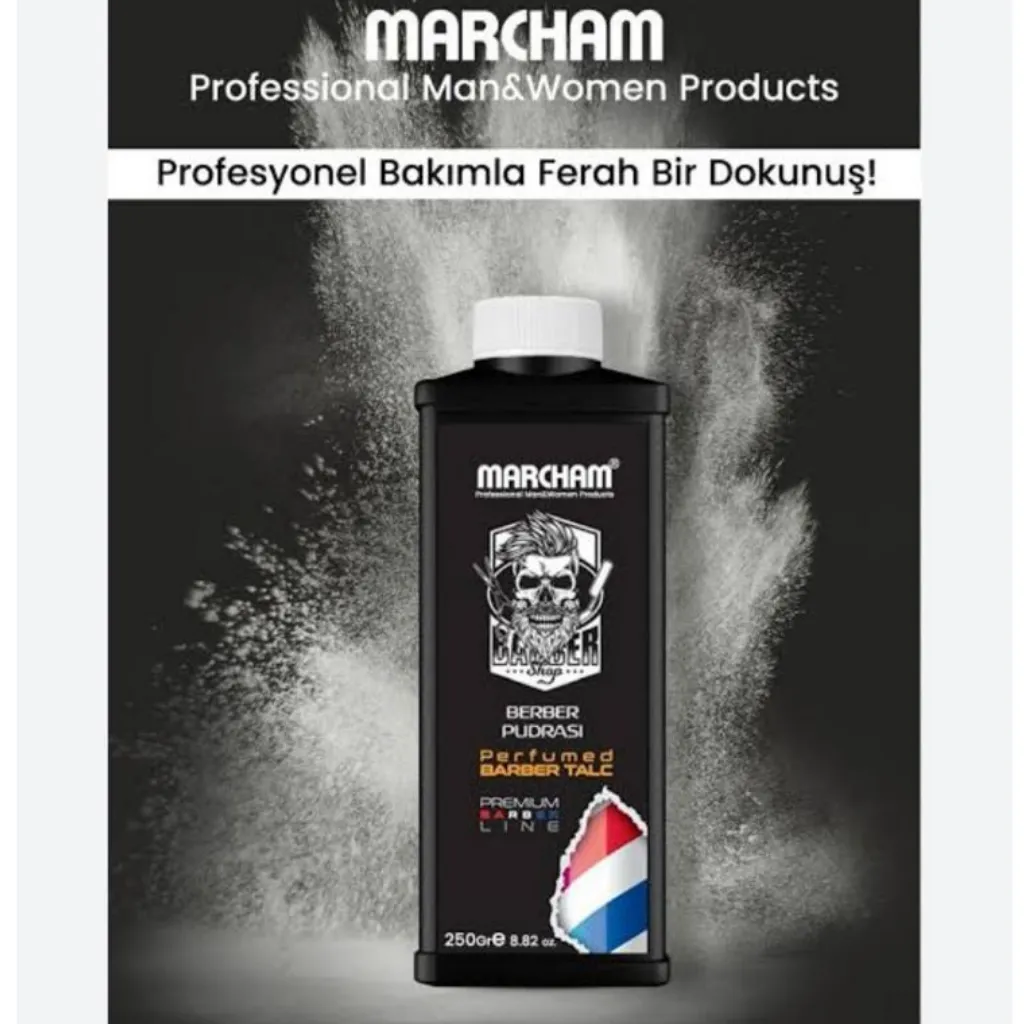 Marcham Parfümlü Berber Pudrası 250 gr