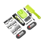 WMARK NG-130 Yeşil Kablosuz Şarjlı Saç Kesme Makinesi - Görsel 5