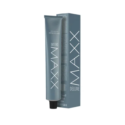 Maxx Deluxe Profesyonel Metalik Gri Saç Boyası 60 Ml